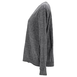 Tommy Hilfiger-Tommy Hilfiger Sweat-shirt à col rond pour homme en coton gris-Gris