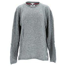 Tommy Hilfiger Tommy Jeans Herren Essential Relaxed Fit Pullover aus grüner Baumwolle Grün
