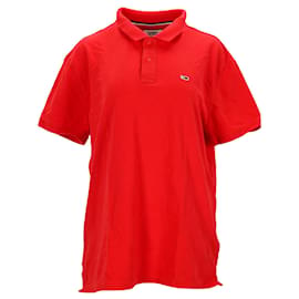 Tommy Hilfiger-Polo Tommy Classics Homme-Rouge