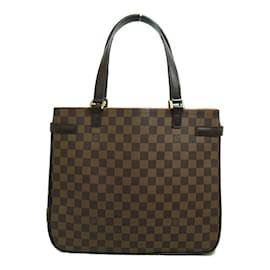 Louis Vuitton-Louis Vuitton Damier Ebene Uzes Canvas Tote Bag N51128 in Excellent condition-Brown