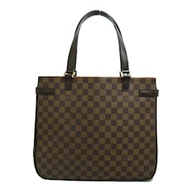 Louis Vuitton-Louis Vuitton Damier Ebene Uzès Canvas Tote Bag N51128 In excellent condition-Marron