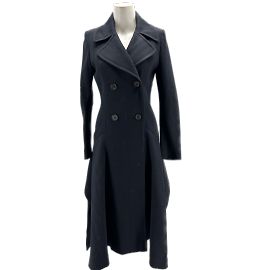 BARBARA BUI  Coats T.fr 36 Wool Navy blue