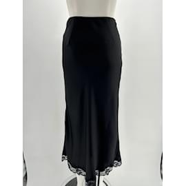 Autre Marque-FROM FUTURE  Skirts T.fr 36 silk-Black