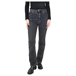 Totême-Dark grey straight-leg jeans - size UK 14-Grey