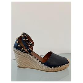 Valentino Garavani-espadrillas-Blu navy