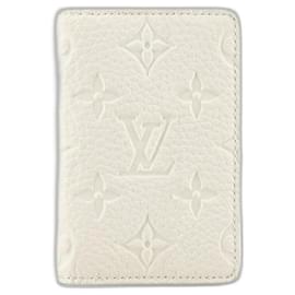 Louis Vuitton-LV Pocket organizador novo Full Moon branco-Branco