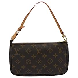 Louis Vuitton-Estuche para accesorios de bolsillo con monograma de LOUIS VUITTON M51980 Autenticación LV uy151-Monograma