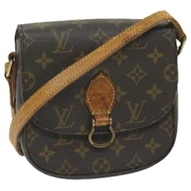 Louis Vuitton-LOUIS VUITTON Monogram Saint Cloud PM Shoulder Bag M51244 LV Auth 60336-Monogram
