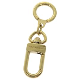 Louis Vuitton-Porta-chaves LOUIS VUITTON Anneau Cles em metal tom dourado Autenticação de LV2505-Outro