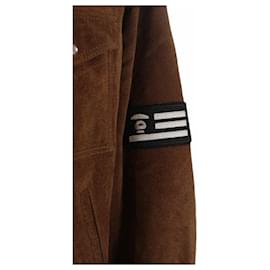 Iro-Suede jacket-Brown