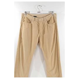 Dior-Pantaloni di cotone-Beige