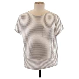 Prada-T-shirt en coton-Blanc