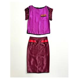 Louis Vuitton-Iconic Spring 2011-Pink,Dark red,Purple