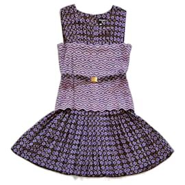 Chanel-Dresses-Purple