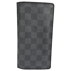 Louis Vuitton-Louis Vuitton Portefeuille Brazza-Black