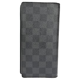 Louis Vuitton-Louis Vuitton Portefeuille Brazza-Nero