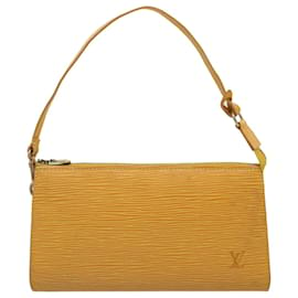 Louis Vuitton-Accesorios de Louis Vuitton Pochette-Amarillo