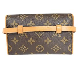 Louis Vuitton-Louis Vuitton Pochette Florentine-Brown