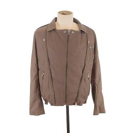 Iro Lederjacke Braun
