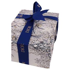 Dior Bolsa de algodão Azul