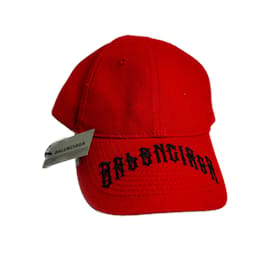 Balenciaga-BALENCIAGA Sombreros y gorrosLNNO ENCONTRADO-Roja