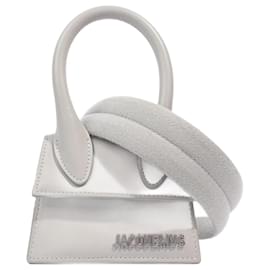 Jacquemus-Jacquemus Le Chiquito Homme Grey Leather-Grey