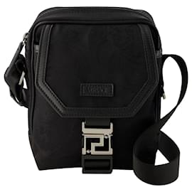 Versace-Neo Nylon Crossbody - Versace - Nylon - Preto-Preto