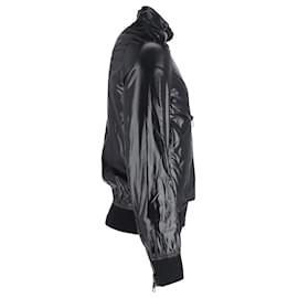 Christian Dior-Giubbotto bomber cargo Dior Homme Glowing in poliestere nero-Nero