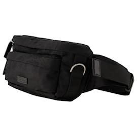 Versace-Petit sac ceinture Neo Nylon - Versace - Nylon - Noir-Noir