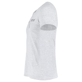 Christian Dior-Dior 'Avoid Boring People' T-Shirt in Grey Cotton-Brown