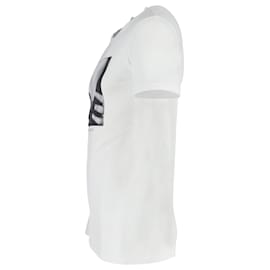 Dolce & Gabbana-Dolce & Gabbana Camiseta Monica Bellucci de algodón blanco-Blanco