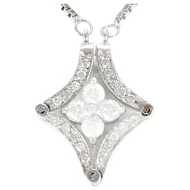 & Other Stories-18K Diamond Kite Pendant Necklace-Silvery