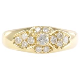 & Other Stories-18K Diamond Ring-Golden