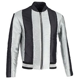 Balenciaga Bomber à Empiècements en Polyester Multicolore Autre Imprimé python