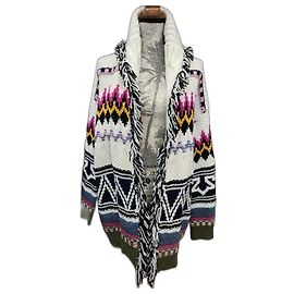 Zadig & Voltaire Ella wo muestra el chaleco de azúcar Multicolor