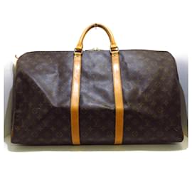 Louis Vuitton-Louis Vuitton Keepall 55-Brown