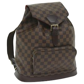 Louis Vuitton-LOUIS VUITTON Damier Ebene Montsouris GM Backpack N51139 LV Auth am5291A-Other