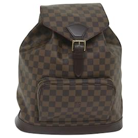 Louis Vuitton-LOUIS VUITTON Damier Ebene Montsouris GM Backpack N51139 LV Auth am5291A-Other
