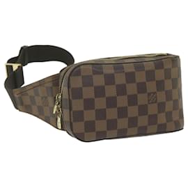 Louis Vuitton-LOUIS VUITTON Damier Ebene Geronimos Shoulder Bag N51994 LV Auth 60490-Other
