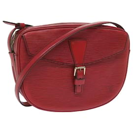 Louis Vuitton-Bolsa de ombro LOUIS VUITTON Epi Jeune Fille MM Vermelho M52157 Autenticação de LV 60651-Vermelho
