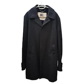 Burberry Prorsum-Men Coats Outerwear-Grey