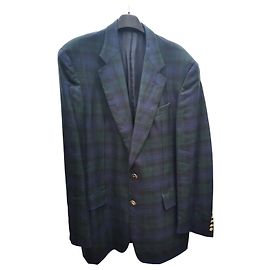 Burberry Jacket Dark Green Cotton Dark green
