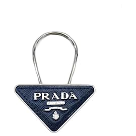 Prada-Bag charms-Navy blue