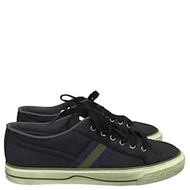 Gucci-GUCCI  Trainers T.eu 42 cloth-Blue