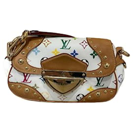 Louis Vuitton-LOUIS VUITTON  Handbags T.  cloth-White