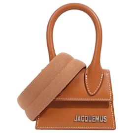 Jacquemus-Jacquemus Le Chiquito Homme Light Brown Leather-Brown