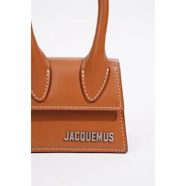 Jacquemus-Jacquemus Le Chiquito Homme Light Brown Leather-Brown