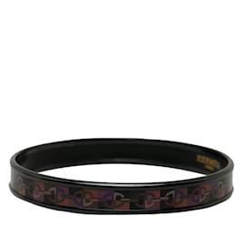 Hermès-Bracelet de costume en émail étroit Hermes violet-Violet