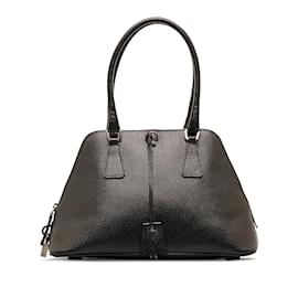 Prada-Black Prada Cinghiale Sport Handle Bag-Nero