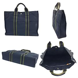 Hermès-Hermès Fourre Tout-Blu navy